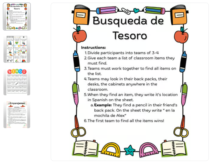 Ice Breakers en Español Bundle